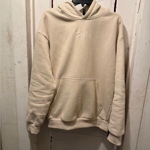 Cream Hoodie for Men